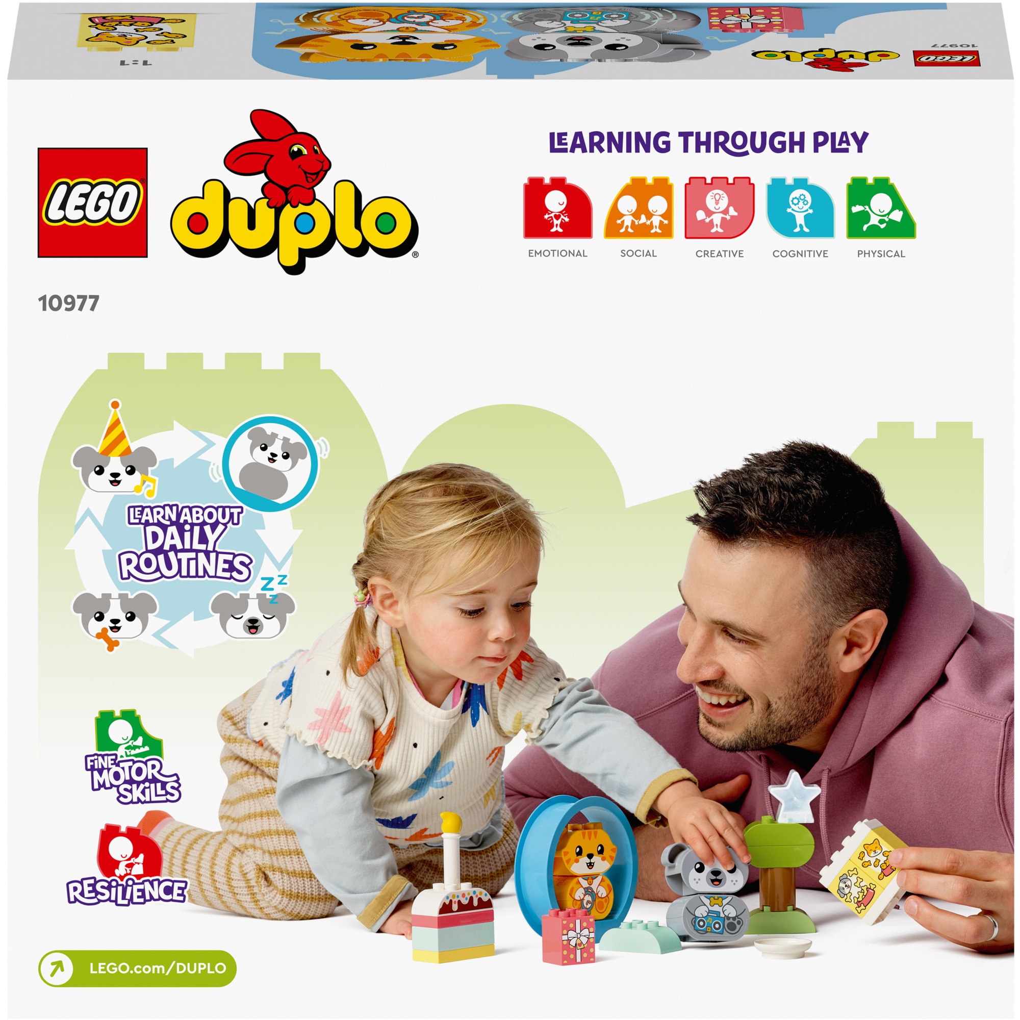 LEGO Konstruktionsspielzeug DUPLO Mein erstes Hündchen & Kätzchen