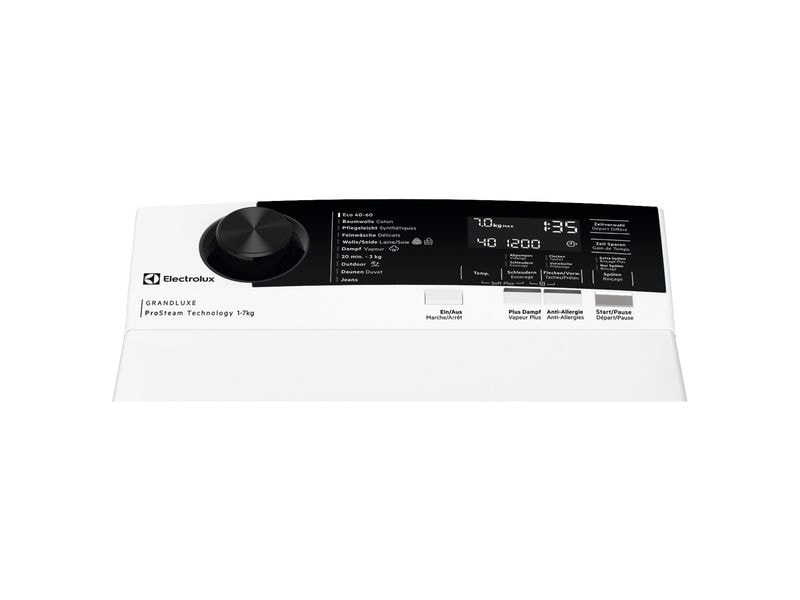 Electrolux Waschmaschine WAGL4T500 Oben (Toplader) Top Lader mit 7 kg Ladekapazität