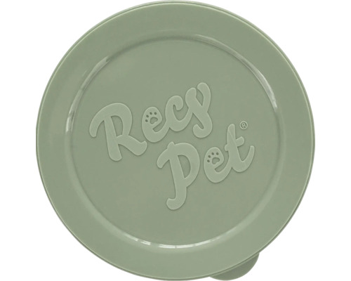 Grote deksels voor blikken van 800 g, ca. 10 cm diameter, 2 stuks: 1 beige, 1 groen