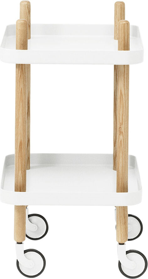 Normann Copenhagen Block bord hvid Hvid
