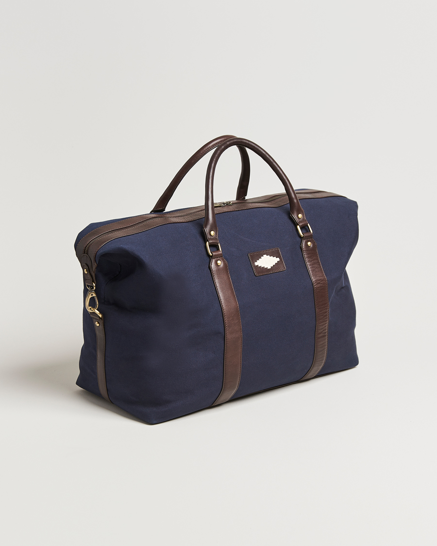 Pampeano Cabballero Large Canvas Weekend Bag Navy
