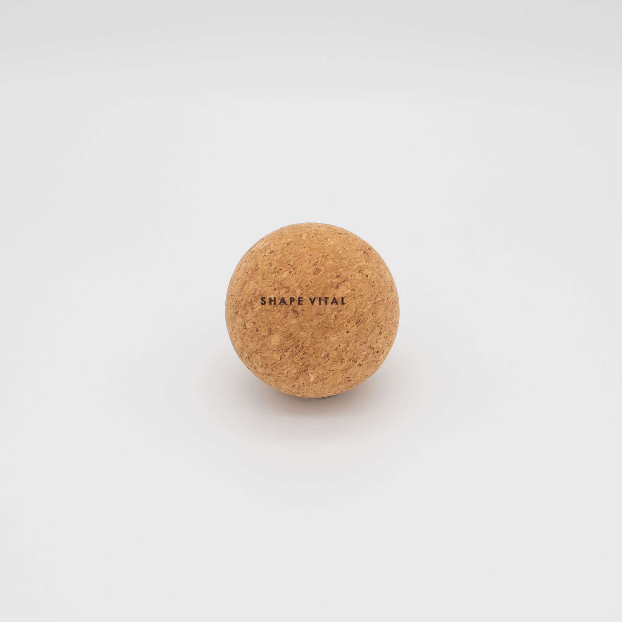 SHAPEVITAL Faszienball Set aus Naturkork | 100% natürliche Korkrinde | inkl. Jute Beutel
