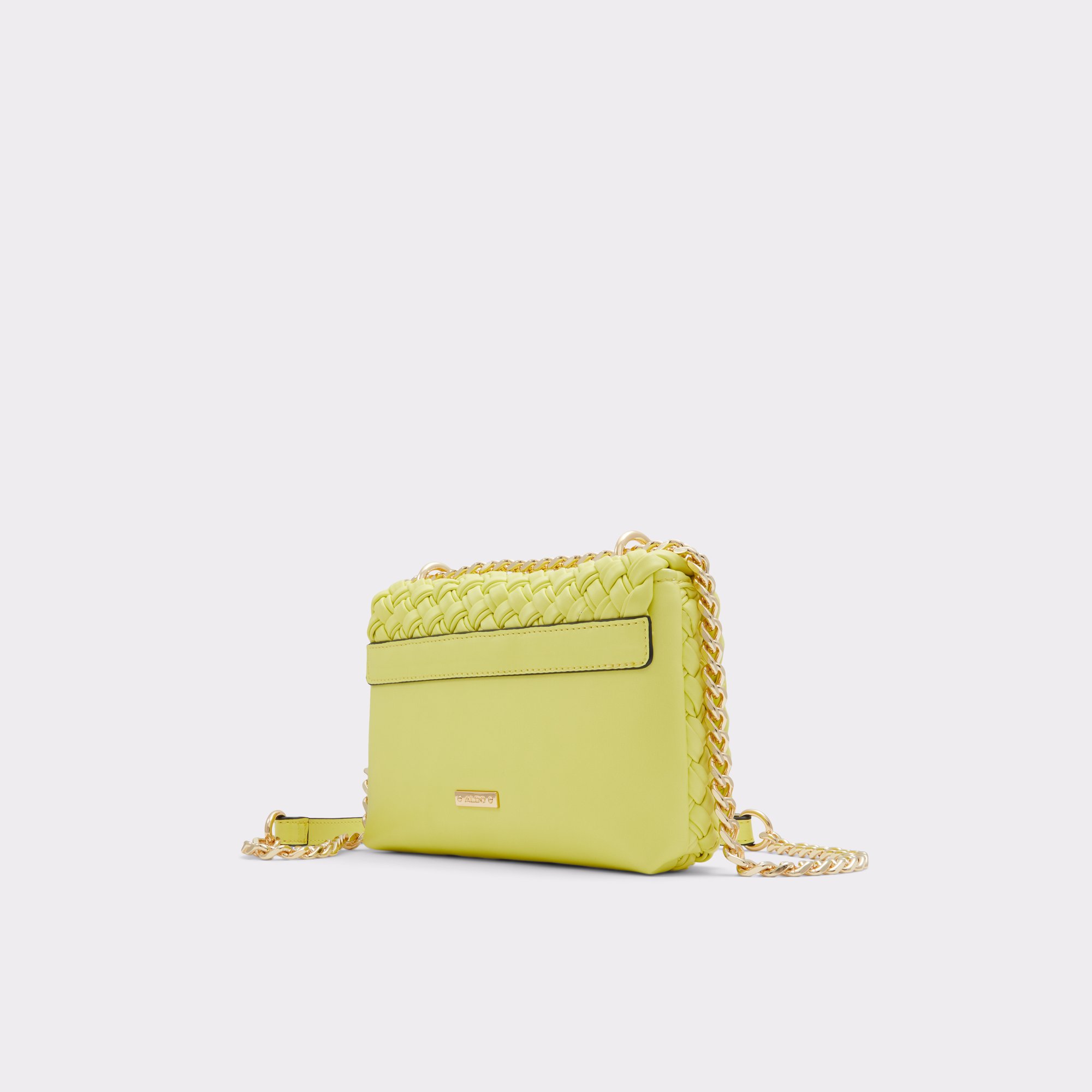 Rattanii Medium Yellow Women Crossbody Bags