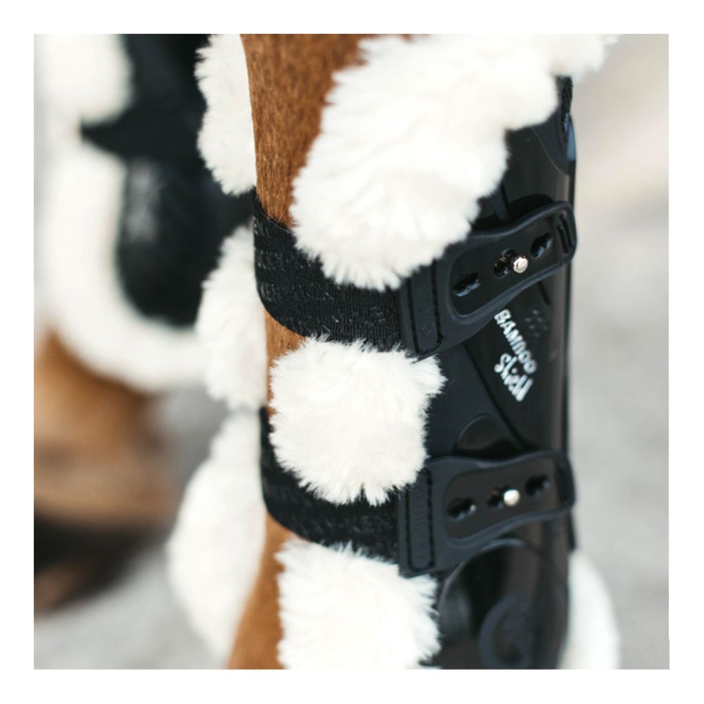 Kentucky BAMBOO ELASTIC MOUTON VEGAN - Guêtres antérieurs noir