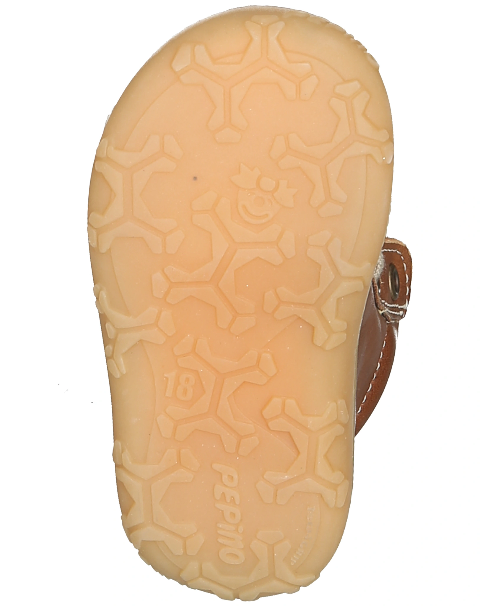 Lauflernboots GEORGIE gefüttert in cognac