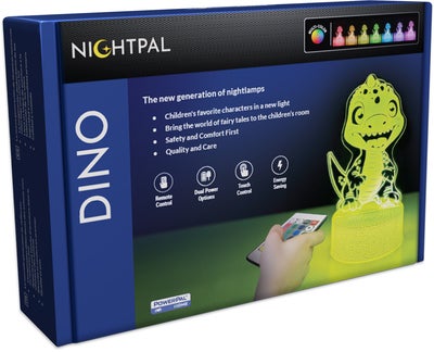 Powerpal Nattlampe Dinosaur