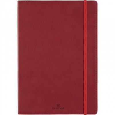 Oberthur Carmen - Carnet de notes souple A5 - ligné - 200 pages - rouge
