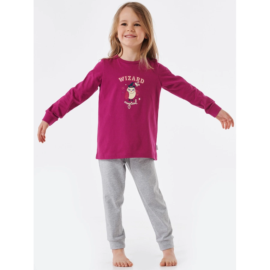 Schiesser Pyjama Cat Zoe beere