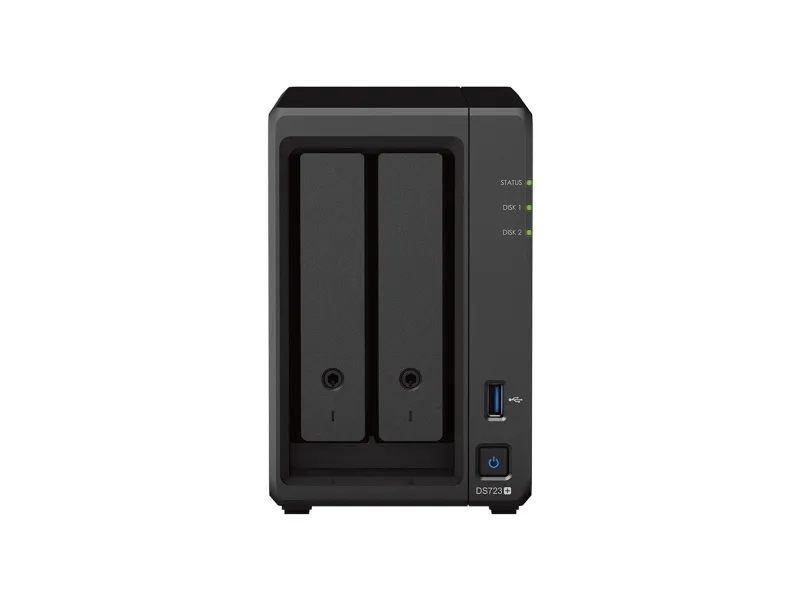 Bundle: SYNOLOGY DS723  Including 2 x HAT3300-4TB Total 8TB