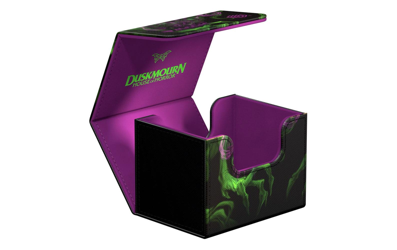 Kartenbox Sidewinder 100+ Xenoskin Duskmourn TyvarZur Aufbewahrung von Sammelkarten in Standardgrösse