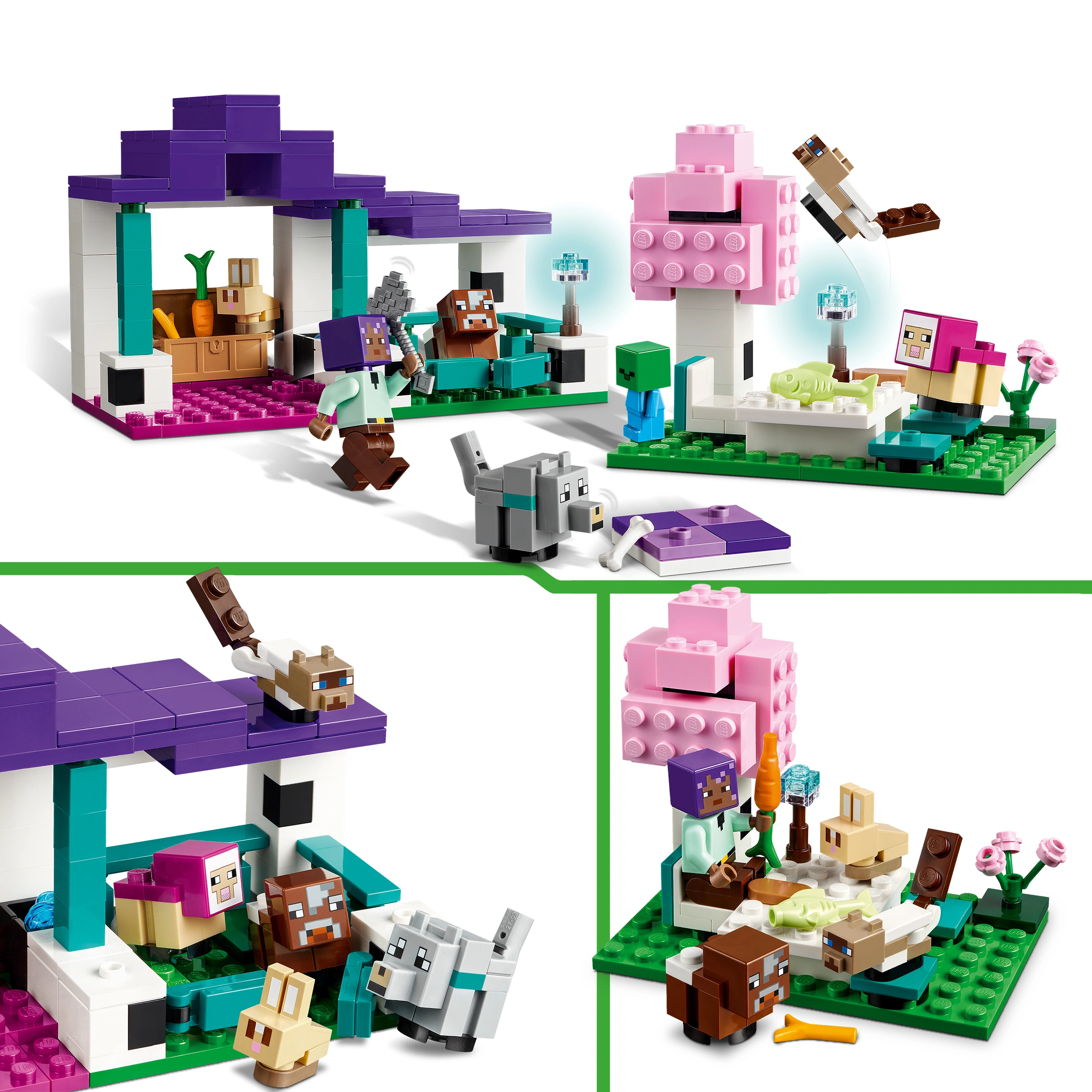 LEGO® Minecraft™ 21253 DAS TIERHEIM