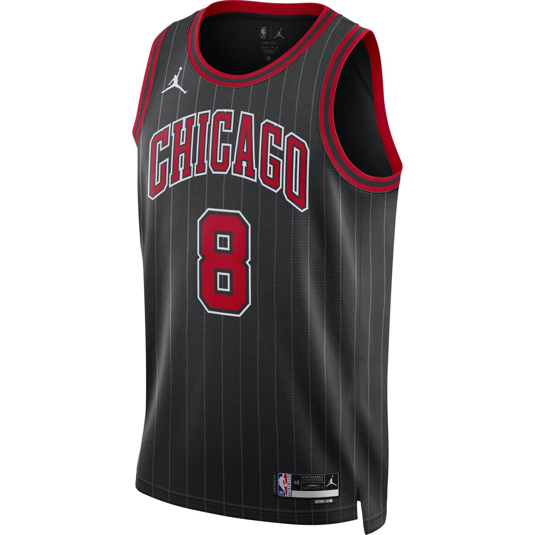 Jordan| Herren Basketballtrikot NBA ZACH LAVINE CHICAGO BULLS STATEMENT EDITION
