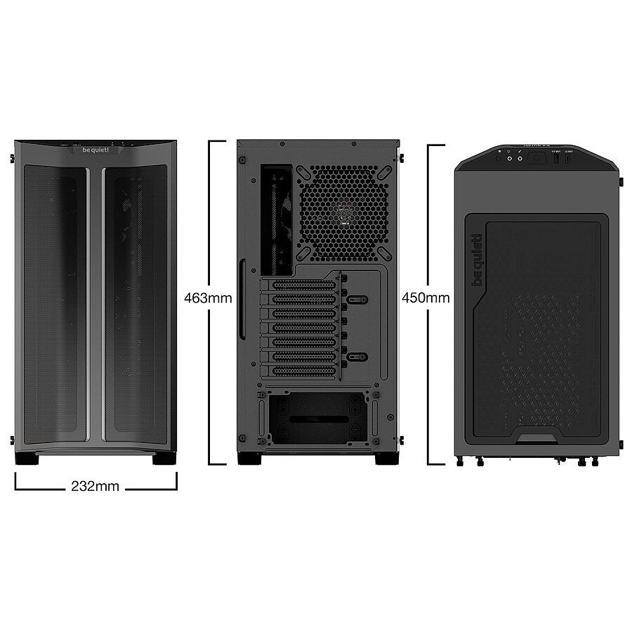 be quiet! Pure Base 500 FX - Noir