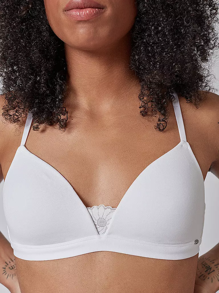 SKINY Triangle BH white weiss