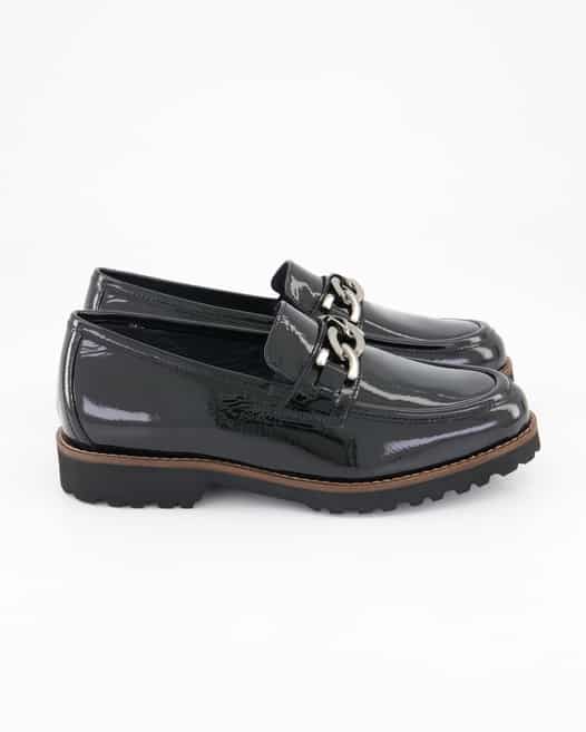 Sioux Meredith-734-H Slipper in Schwarz