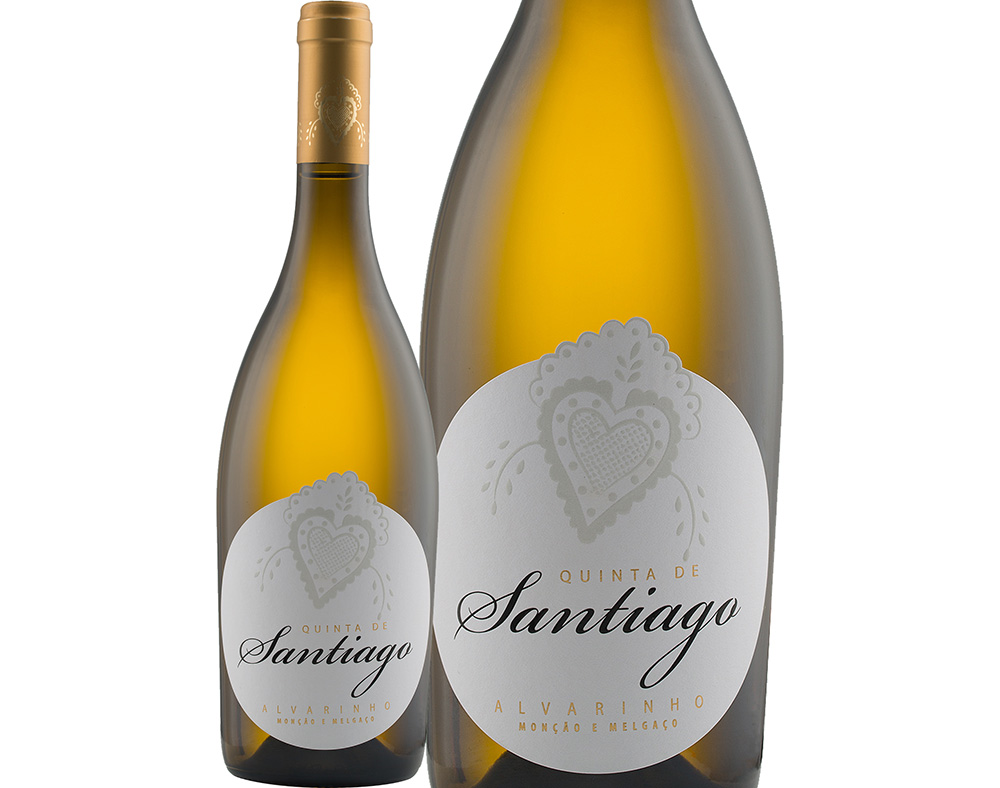 VINHO VERDE QUINTA DE SANTIAGO ALVARINHO 0.75L
