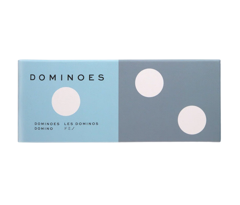 Printworks  Domino, spil - blå