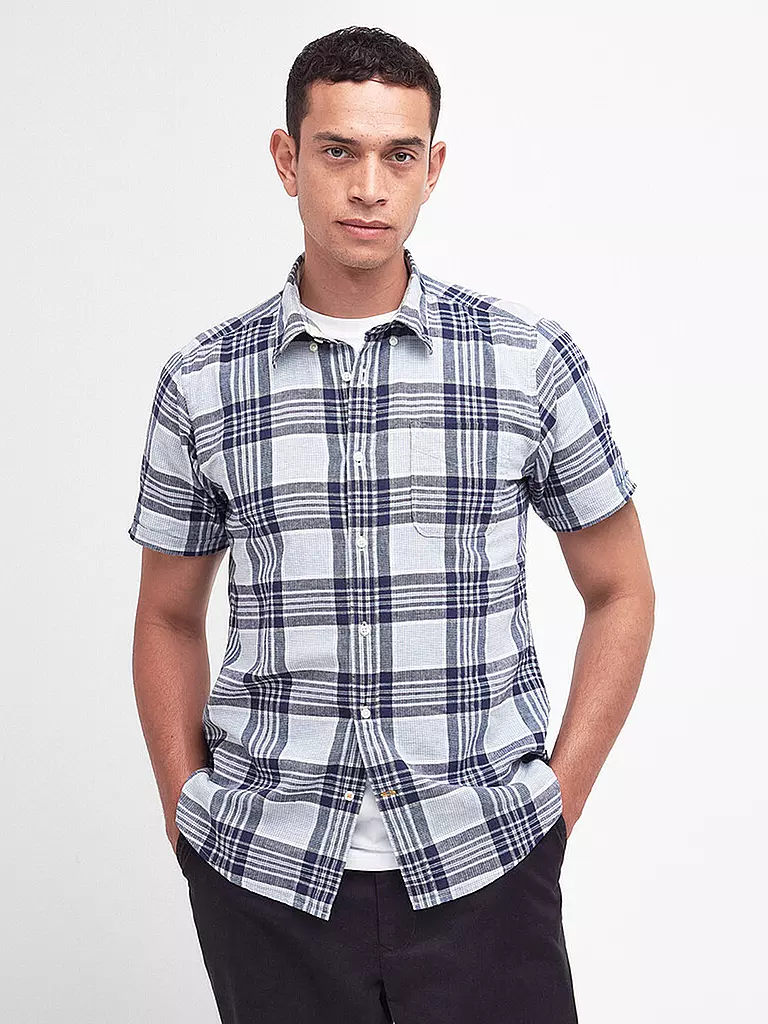 BARBOUR Hemd  blau