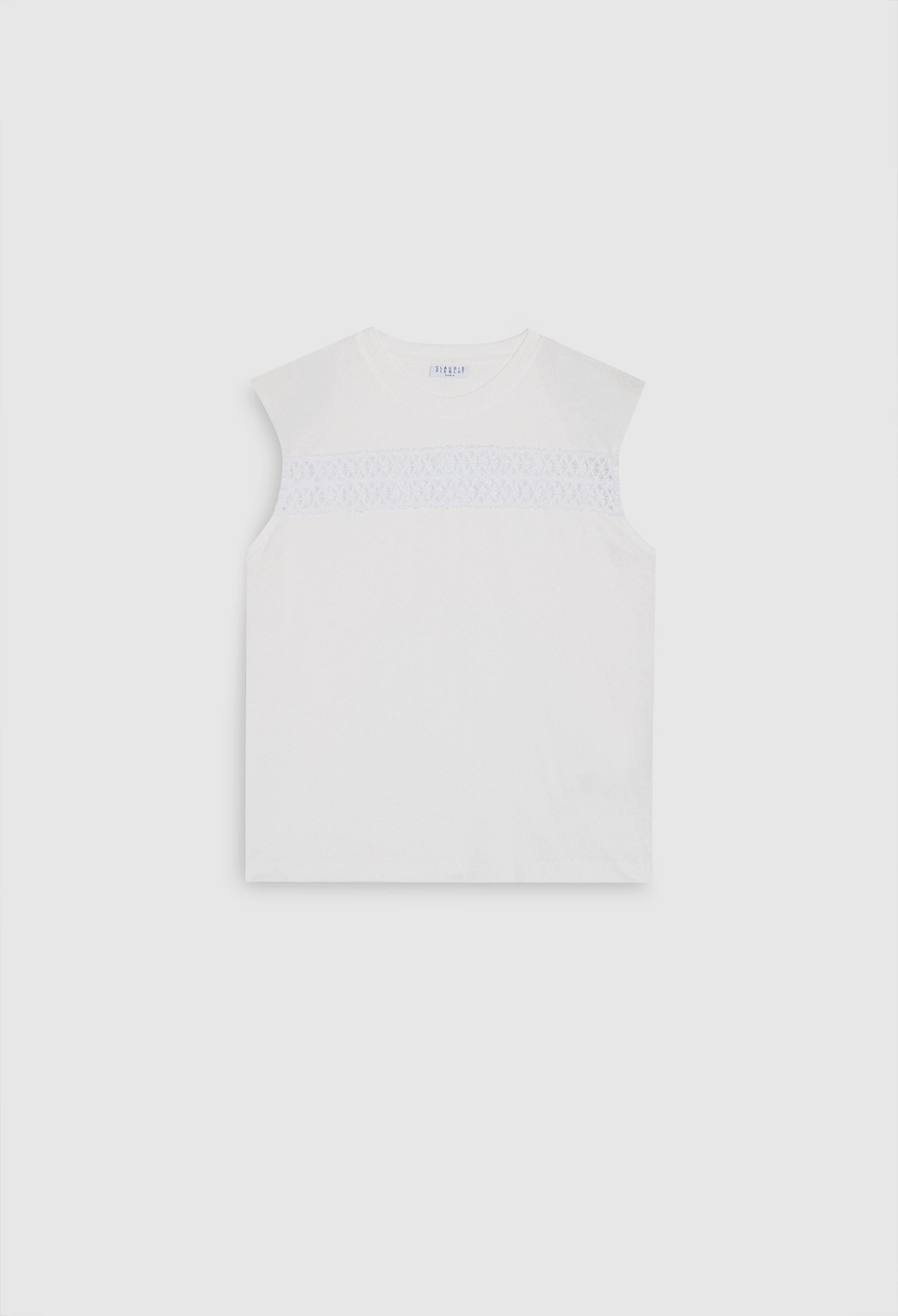 T-shirt coton sans manche