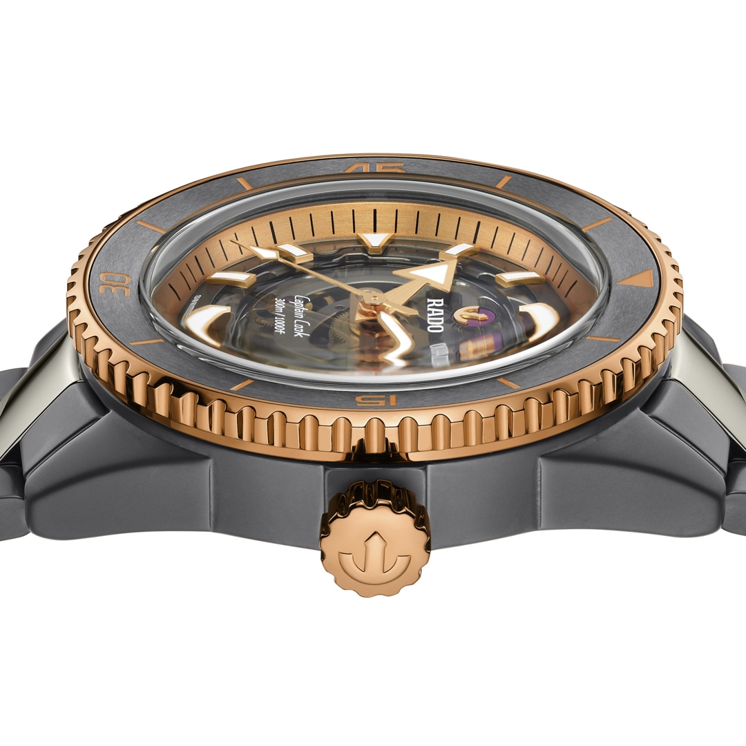 Rado Captain Cook XL High-Tech Ceramic Skeleton
