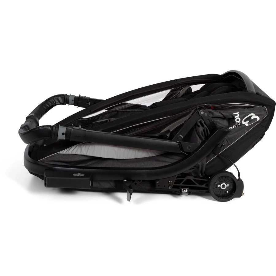 hamax Kinderfahrradanhänger Cocoon ONE Einsitzer greyblack