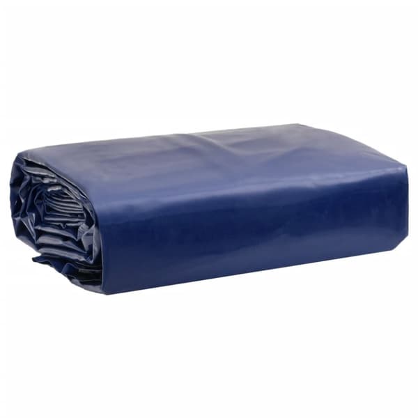 vidaXL Presenning blå 1x2,5 m 650 g/m²