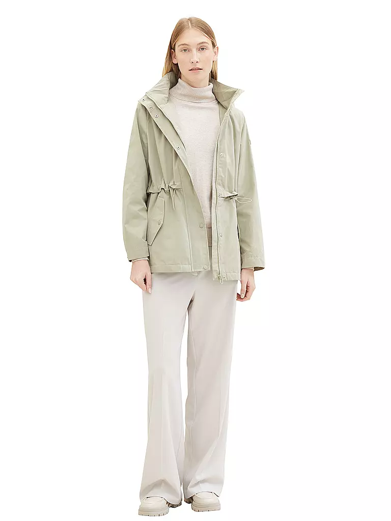 TOM TAILOR Parka grün