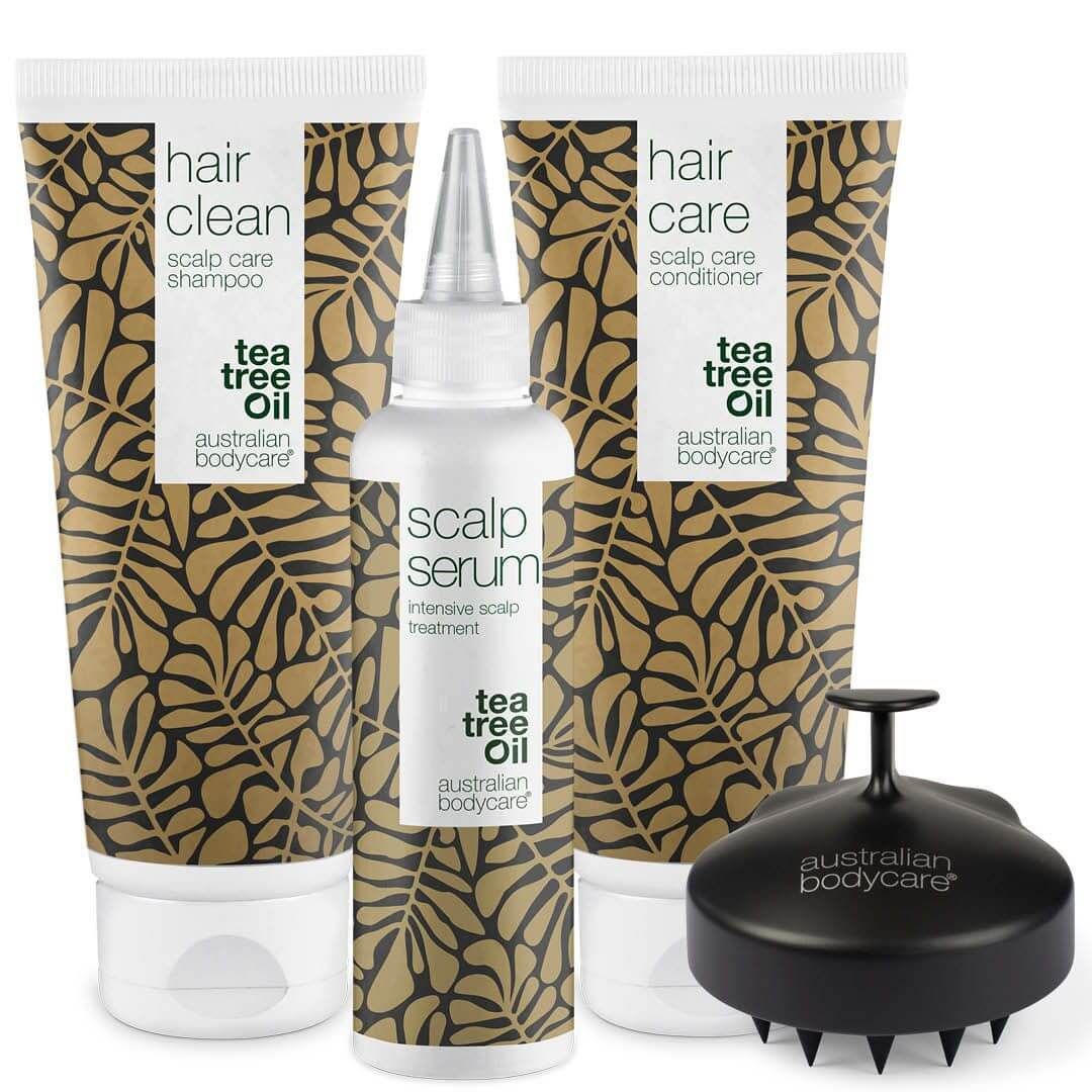 Australian Bodycare 4er-Paket bei Schuppen, trockener oder juckender Kopfhaut