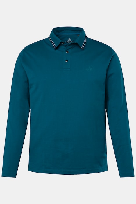 Boston Park Poloshirt, Langarm, Druckknöpfe, bis 52/54 / 84/86