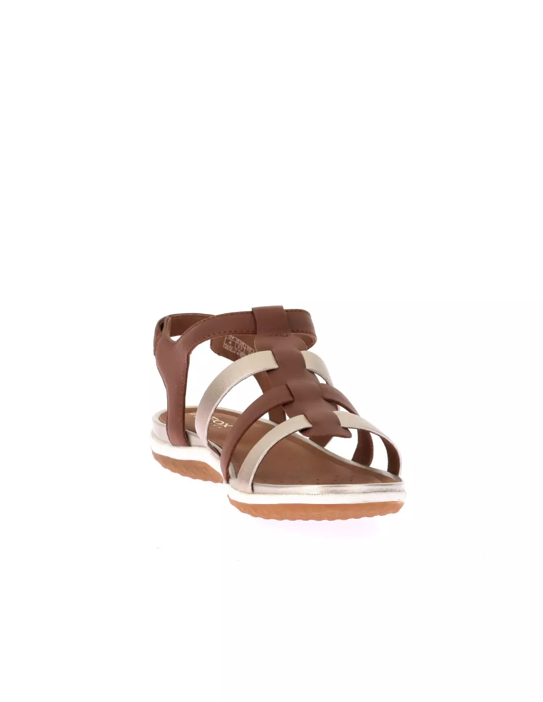 VEGA - Sandales & nu-pieds COGNAC/LTGOLD