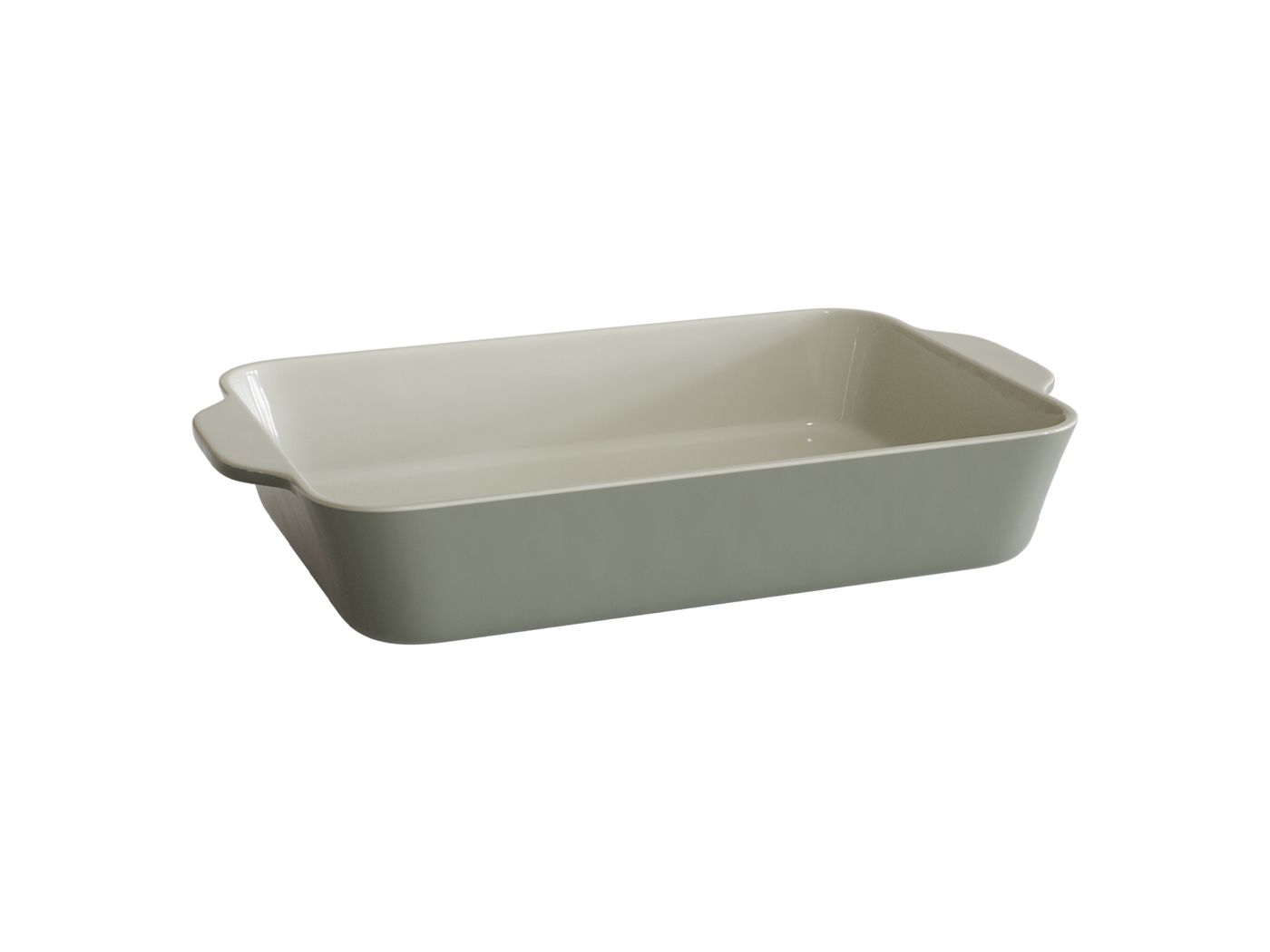 ASSADEIRA OLIVE JOMAFE RETANGULAR COM ASAS 25 CM