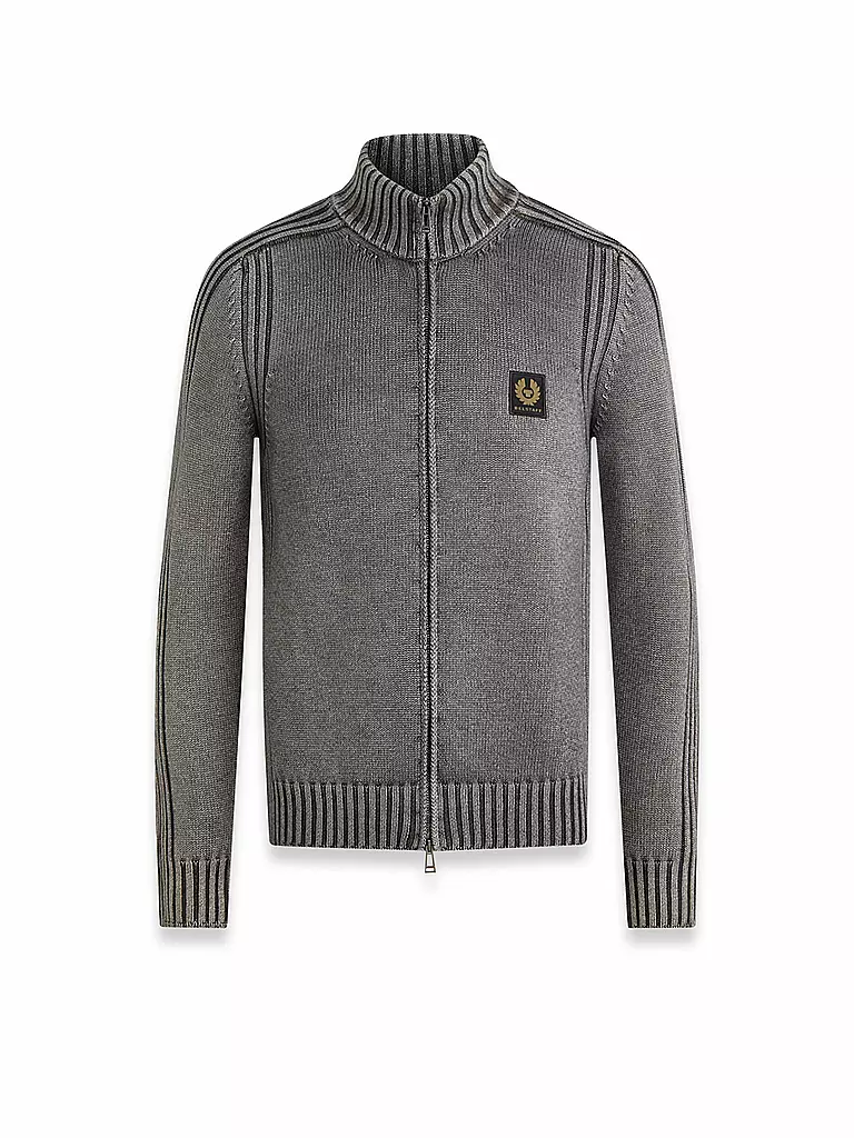 BELSTAFF Strickjacke hellgrau