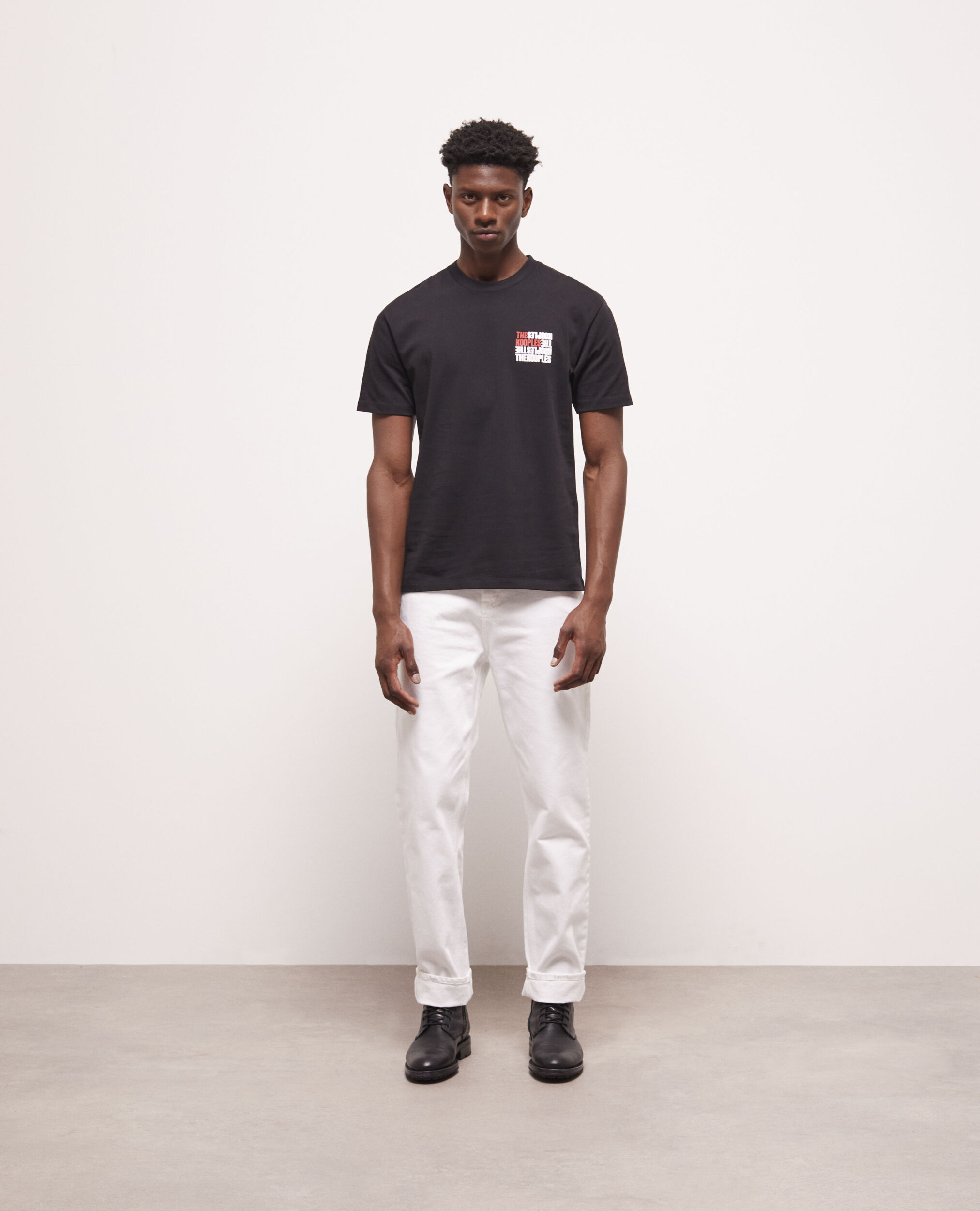 T-shirt logo The Kooples noir