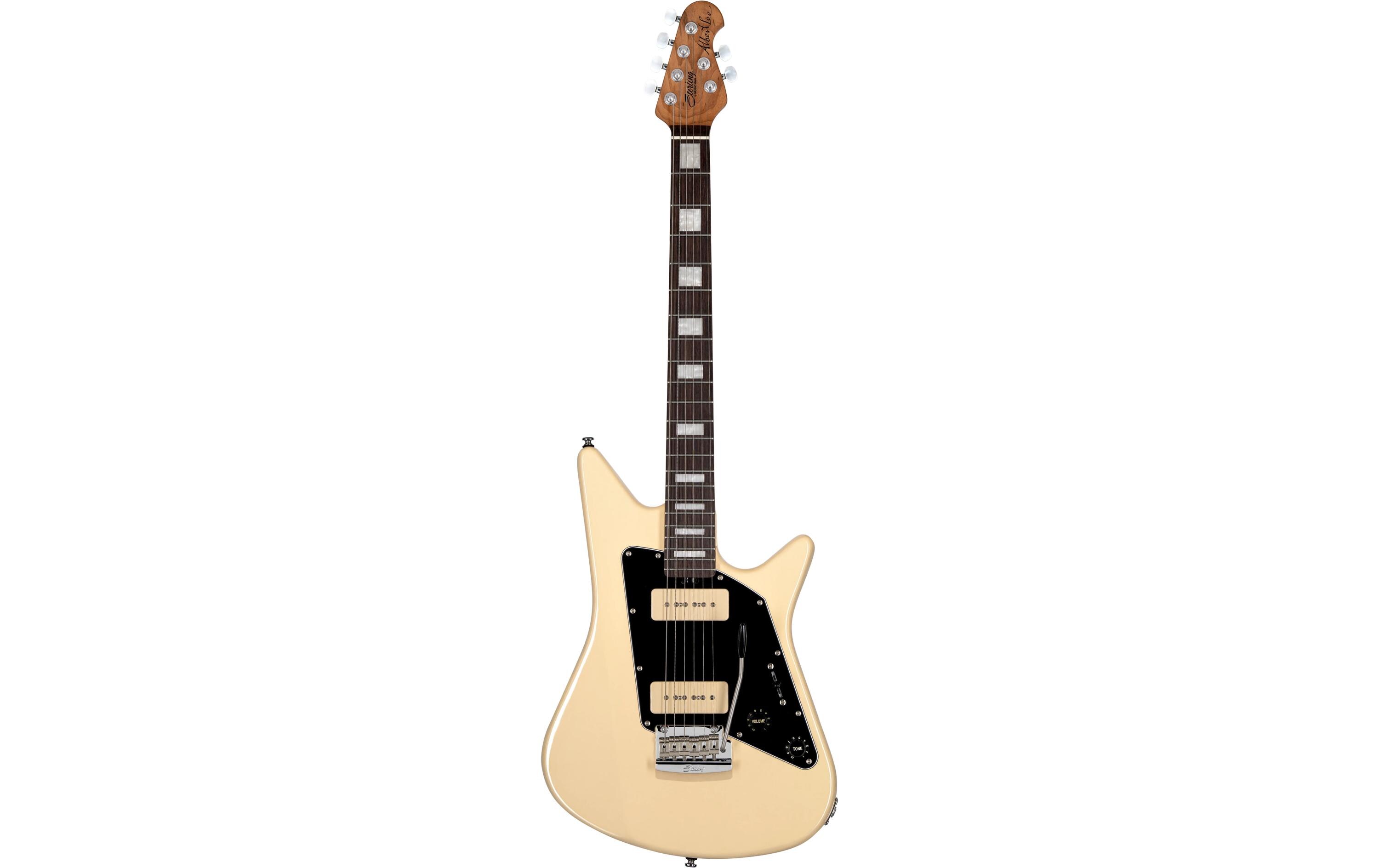 E-Gitarre Albert Lee P90 Vintage Cream<br>Retro-Modern-Gitarre