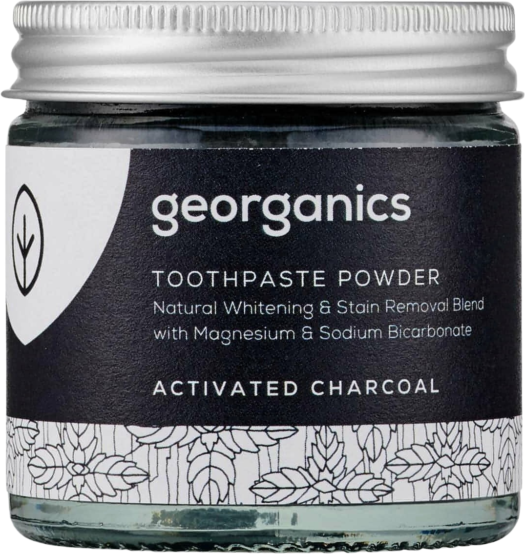 georganics  Natural Toothpowder Activated Charcoal, 60 ml