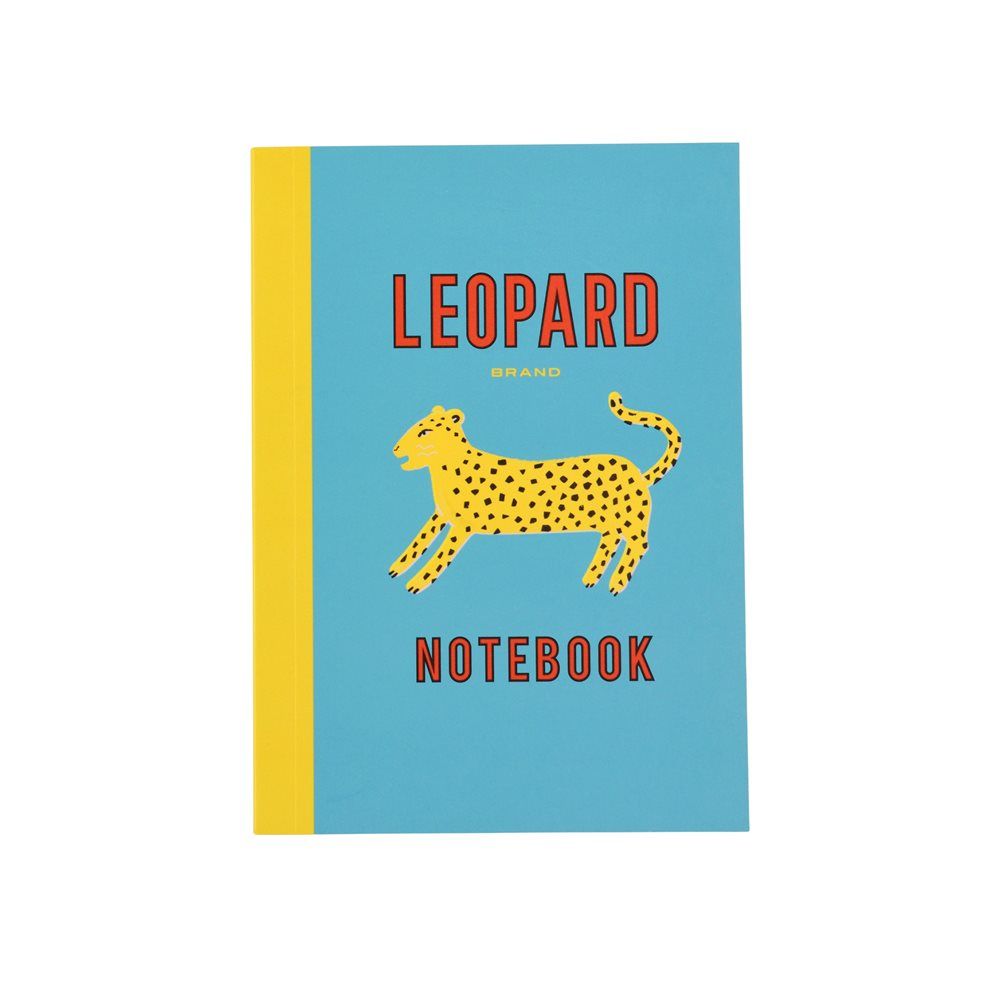 Carnet léopard A6 Rex London