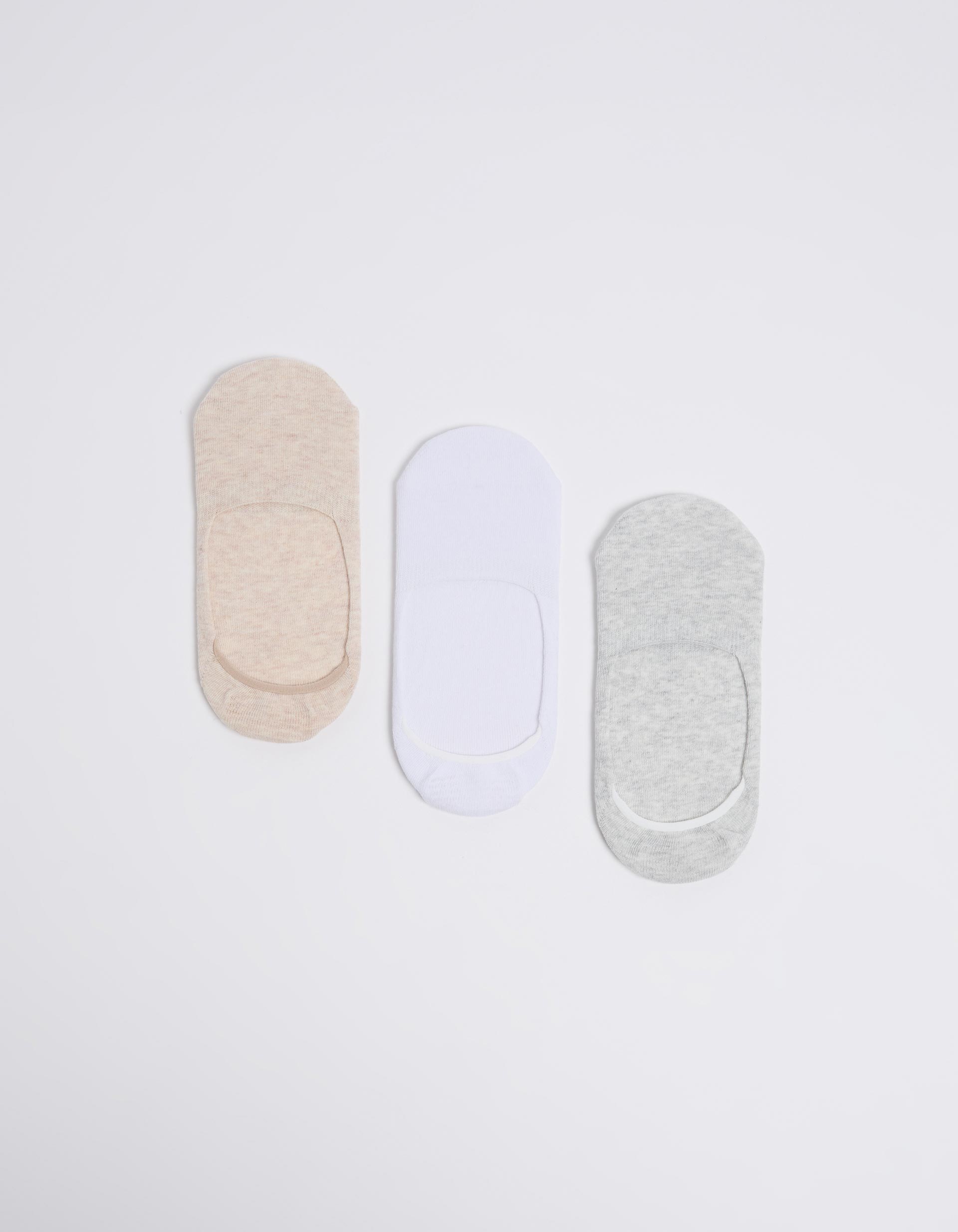 Pack 3 Pares de Pezinhos, Mulher, Multicor