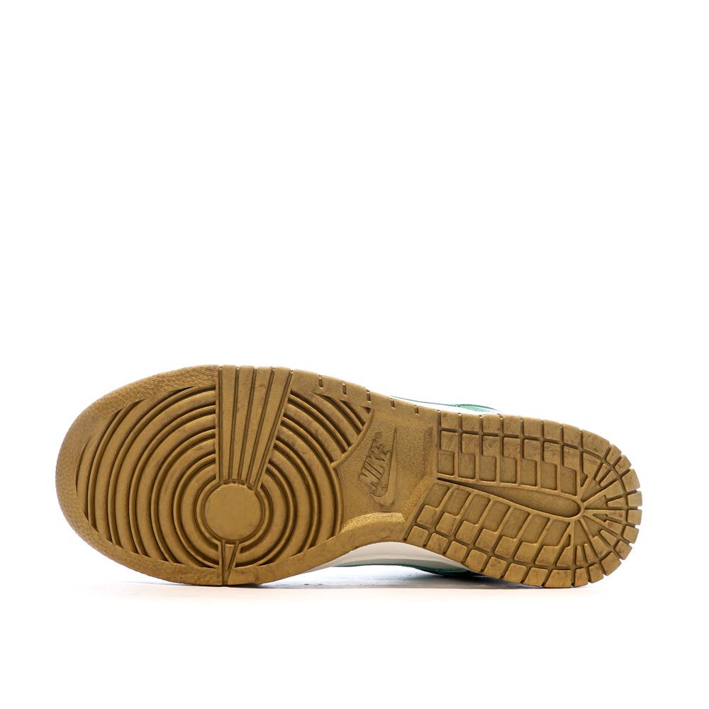 Nike Baskets Blanche/Verte Femme Nike Dunk