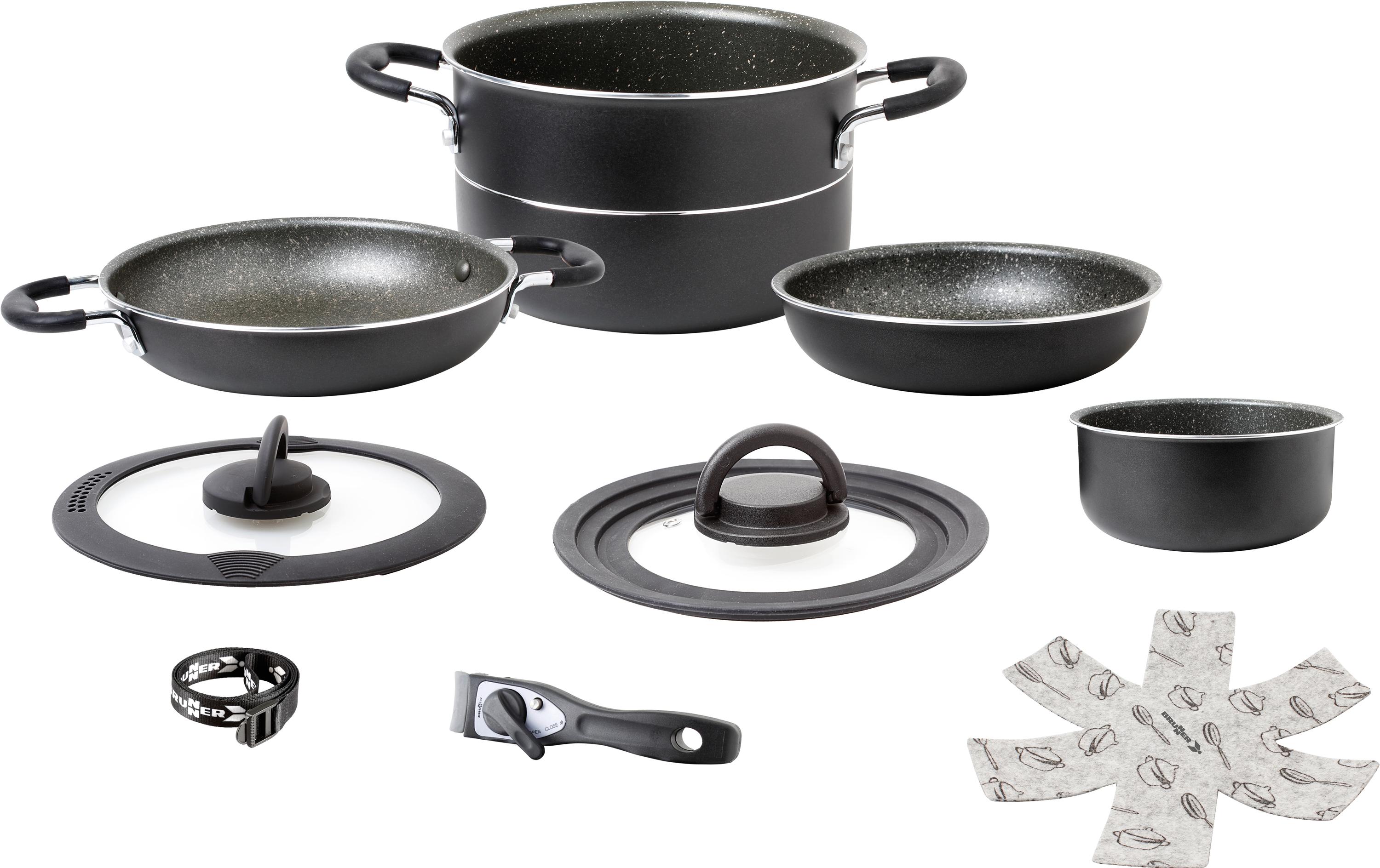 Koch-Set Pirate NG 7+1Topfset für Camping
