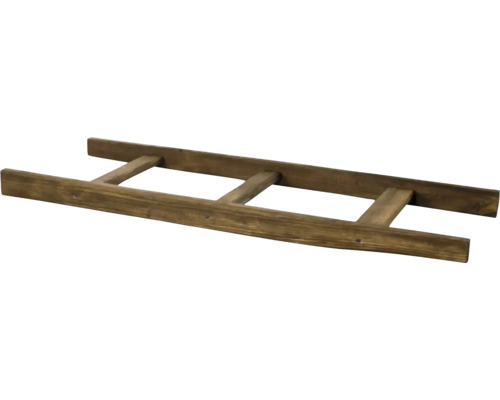 Decoratieve houten ladder, bruin, 100 cm