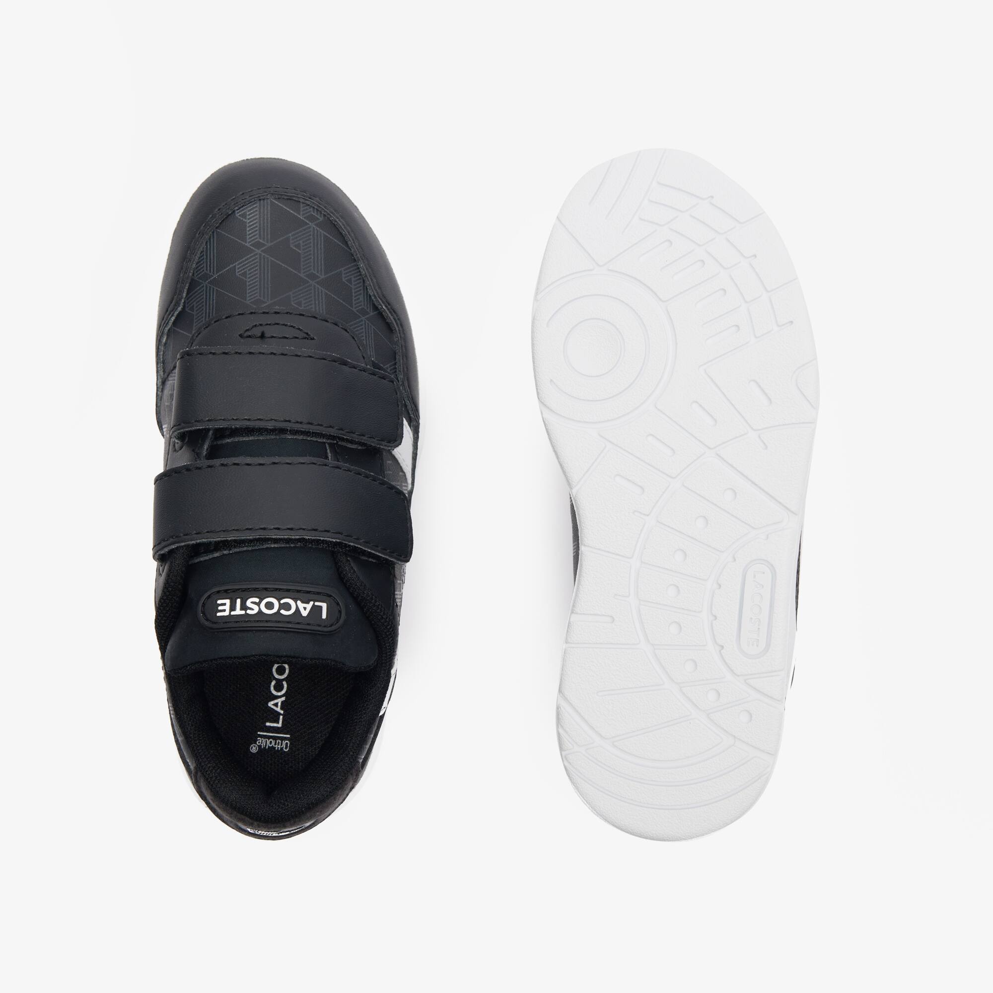 Sneakers T-Clip bébé imprimé Chaussures - Noir - Lacoste - Enfant