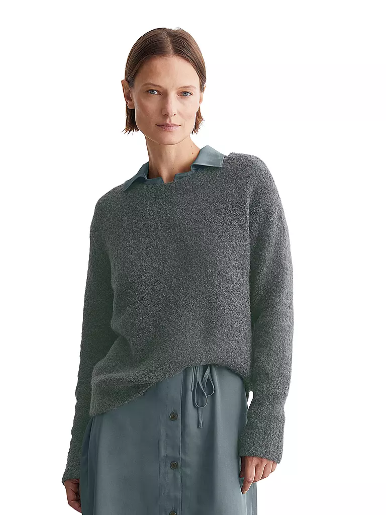 MARC O'POLO Pullover  dunkelgrün