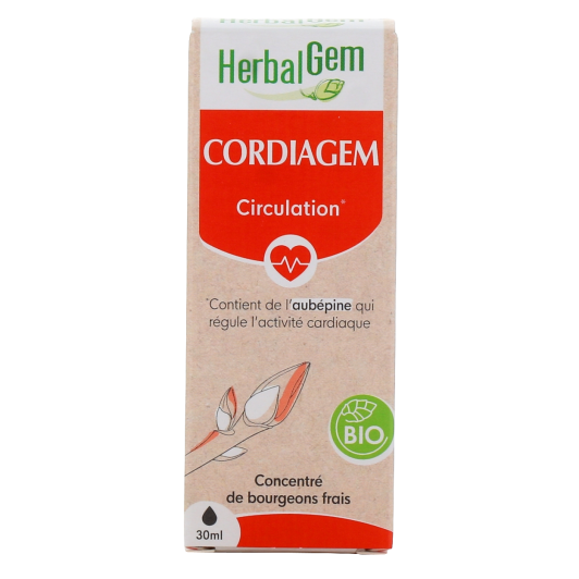 Herbalgem Cordiagem : circulation, activité cardiaque - Gemmothérapie