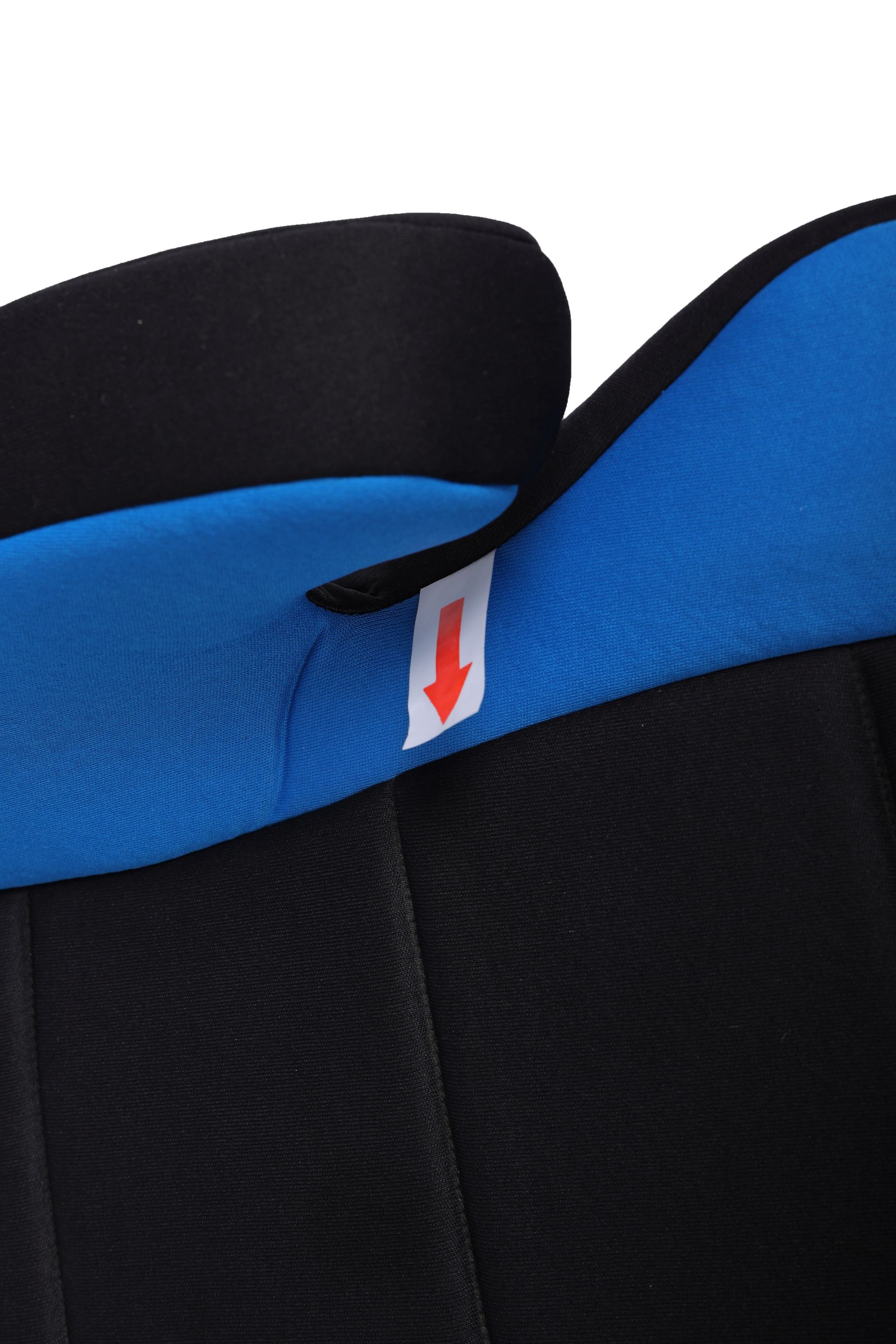 Kinderautositz Sitzerhöhung schwarz/blau