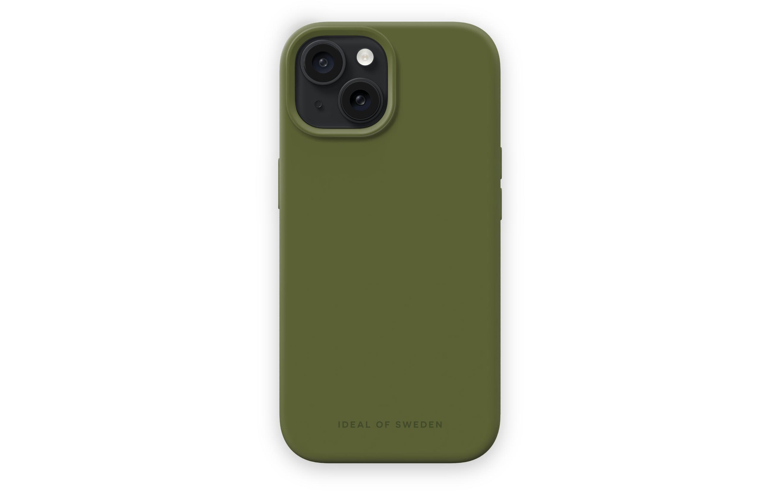 Silicone iPhone 15 KhakiSilikon-Backcover für das Apple iPhone 15