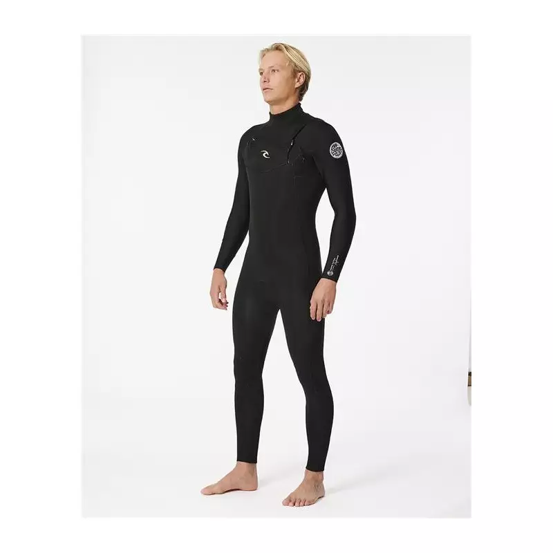 Combinaison intégrale RIPCURL Dawn Patrol Perf 5/3 Chest Zip Black