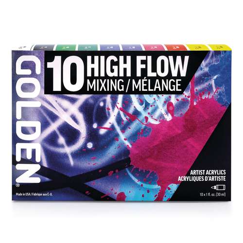 GOLDEN High Flow Acrylfarbe, Mixing-Set