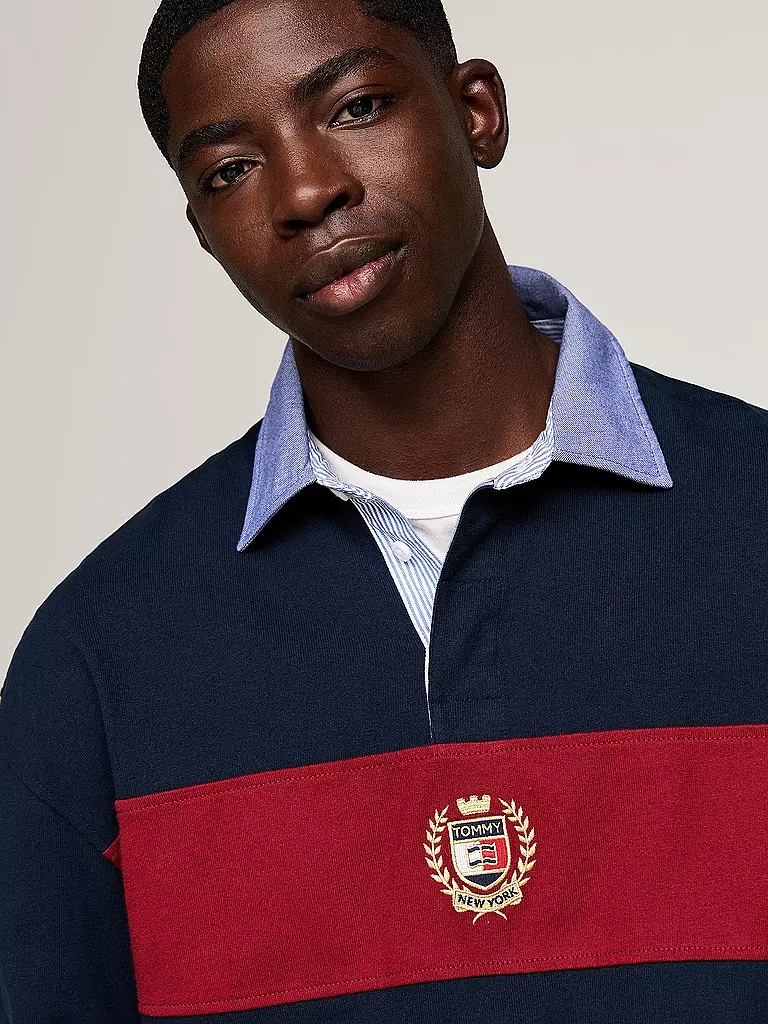 TOMMY JEANS Poloshirt dunkelblau