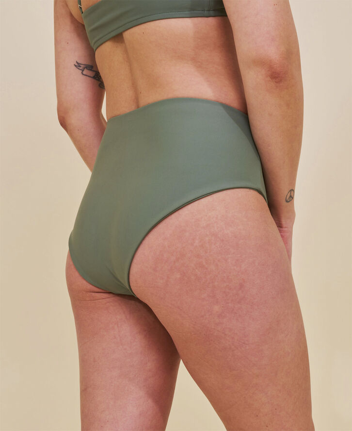 Cartel Copenhagen Ubud højtaljet bikini underdel - Army Army