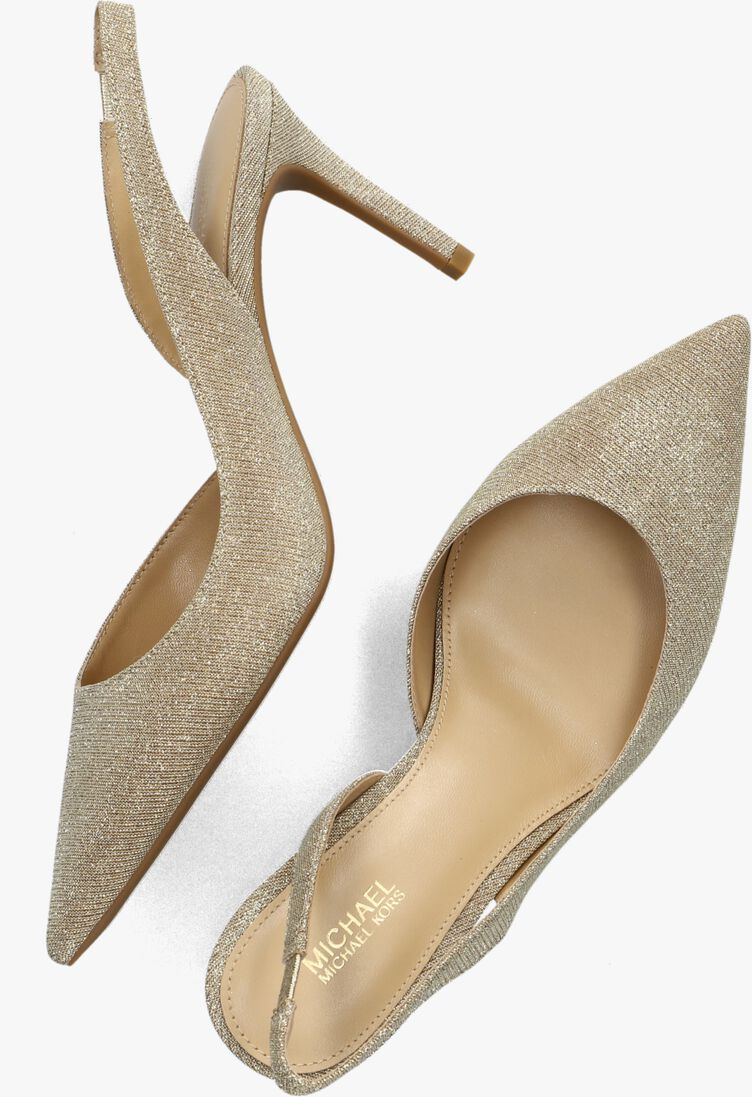 MICHAEL KORS gouden michael kors  alina flex sling pump
